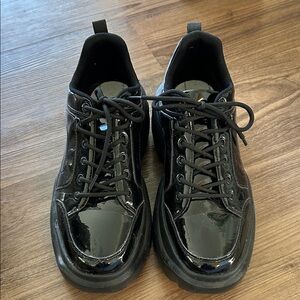 Black Patent Leather Shoes